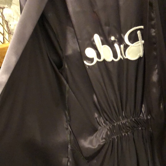 Bride Silk Short Robe - Picture 7 of 7